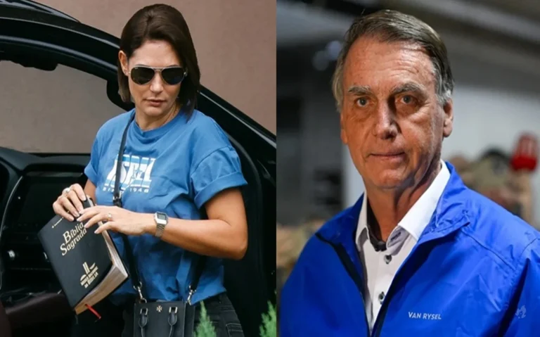 Michelle divulga carta de amor de Bolsonaro escrita na cadeia