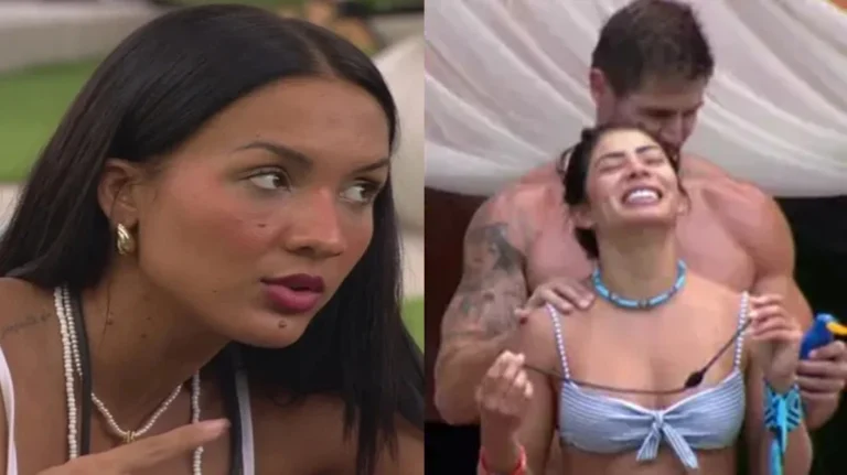 Maxiane flagra o que Jonas e Marciele fizeram no BBB26 e reage: ‘Jamais’