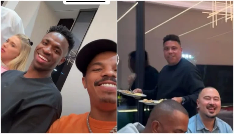 Virginia e Vini Jr. curtem jantar com família de Bob Marley e Ronaldo