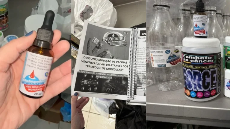 Homem é preso por “falsa cura do câncer e descontaminar vacina de Covid”
