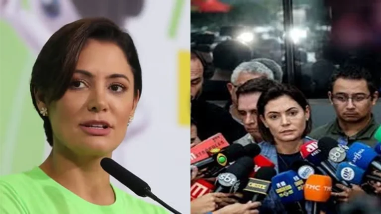 Jornalistas vão à polícia e dão queixa de Michelle Bolsonaro, entenda