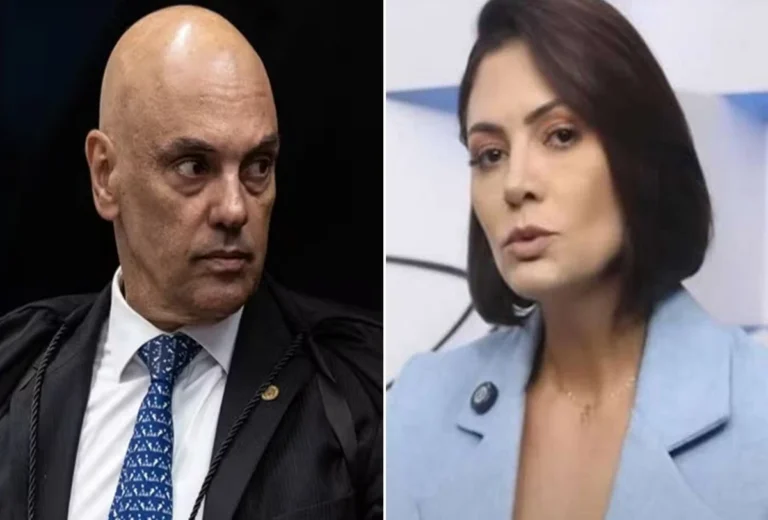 Michelle se manifesta e manda recado após Moraes barrar prisão domiciliar de Bolsonaro