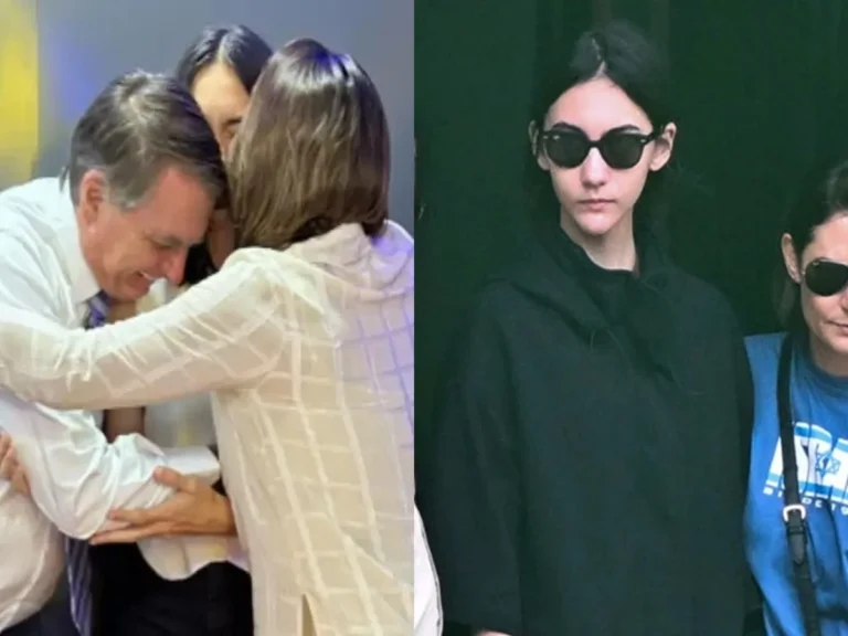 Filha de Bolsonaro visita o pai na prisão e altura surpreende seguidores