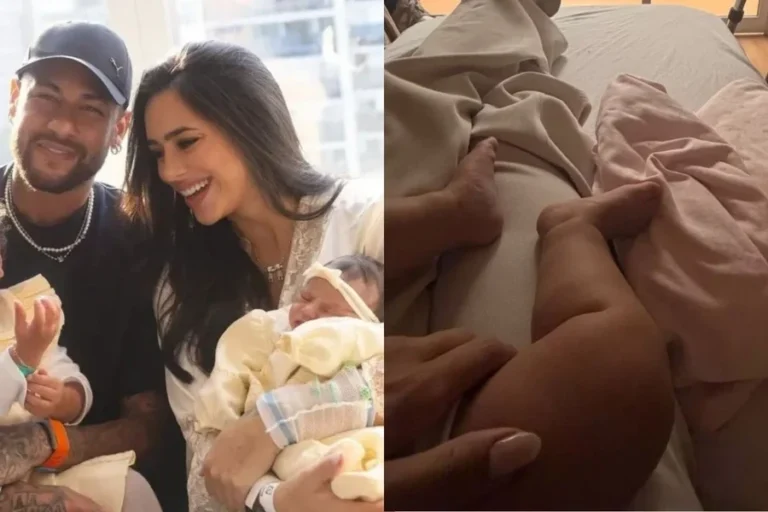 Mel, filha caçula de Neymar, é levada ao hospital. Saiba o motivo