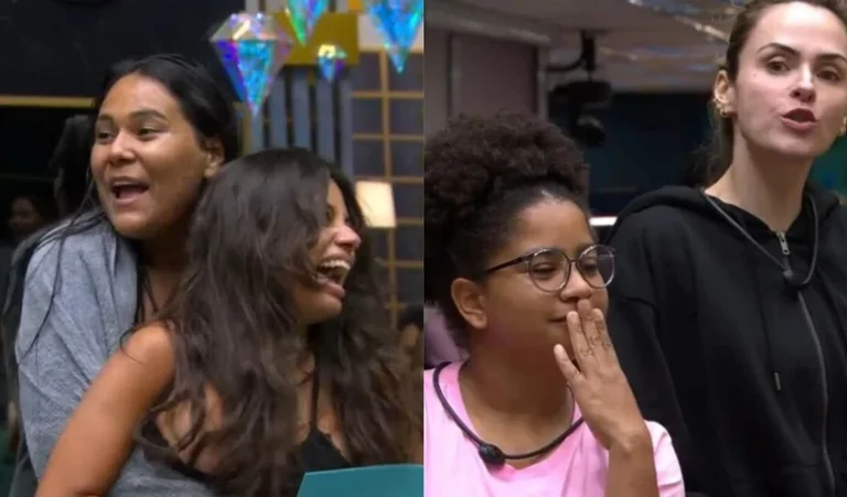BBB 26: sem nem imaginar a punhalada de sua equipe, Gabriela defende Chaiany em treta com Ana Paula e Milena. Ditadoras!