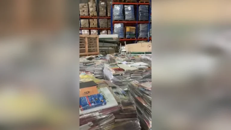 40 mil livros são recuperados após descarte indevido em Osasco