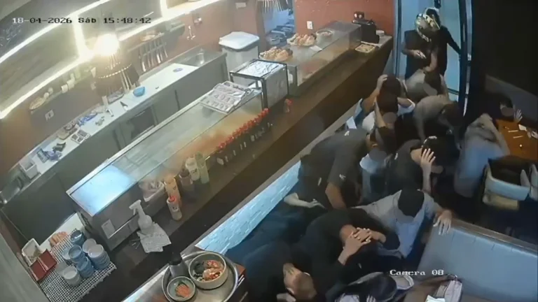 Vídeo: Arrastão assusta clientes em restaurante japonês na zona Sul de SP