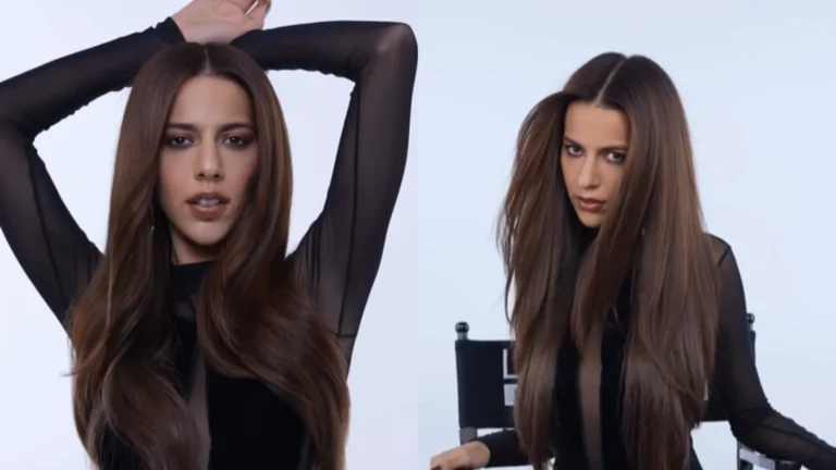 Marina Sena aparece com nova cor de cabelo em viagem a Paris; veja