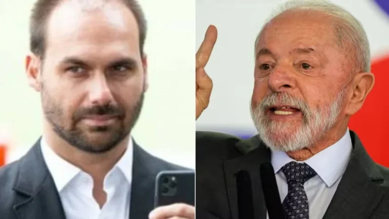 Eduardo reage após Lula ameaçar os EUA: ‘ Não é possível’