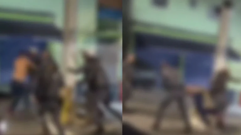 Vídeo: PMs agridem homem com chutes na cabeça após baile funk em SP