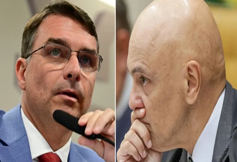 Aliados de Flávio, acionam lei dos EUA contra Moraes