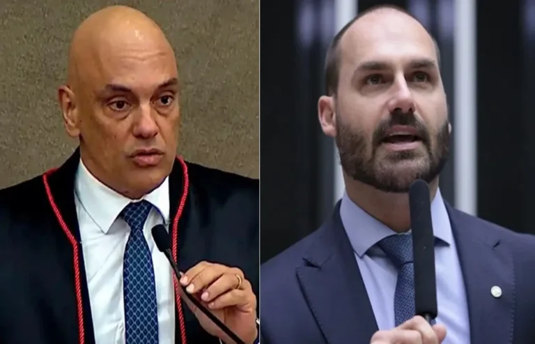 Nos EUA, Eduardo faz denúncia grave contra Moraes e levanta suspeitas