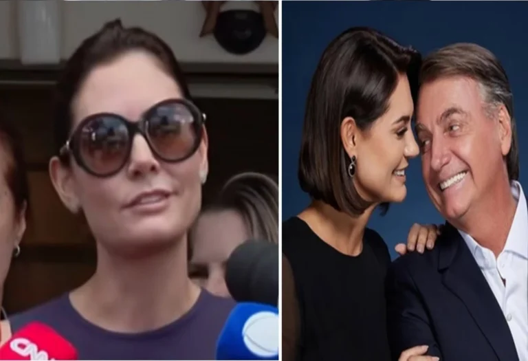 Michelle quebra o silêncio e faz relato emocionante sobre saúde de Bolsonaro