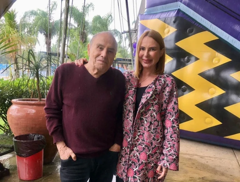 Mari Saade expõe brigas de Stênio Garcia e ex-mulher: “Caos na vida dele”