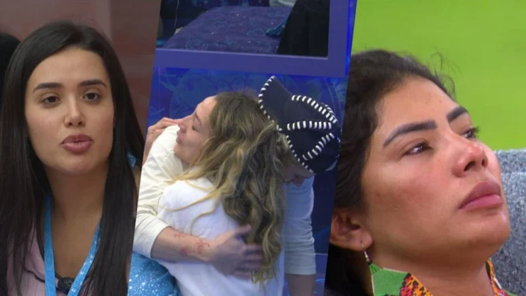 Resumo do BBB 26 hoje: madrugada tem reconciliação de Samira e Juliano, arrependimento e choro de emparedadas