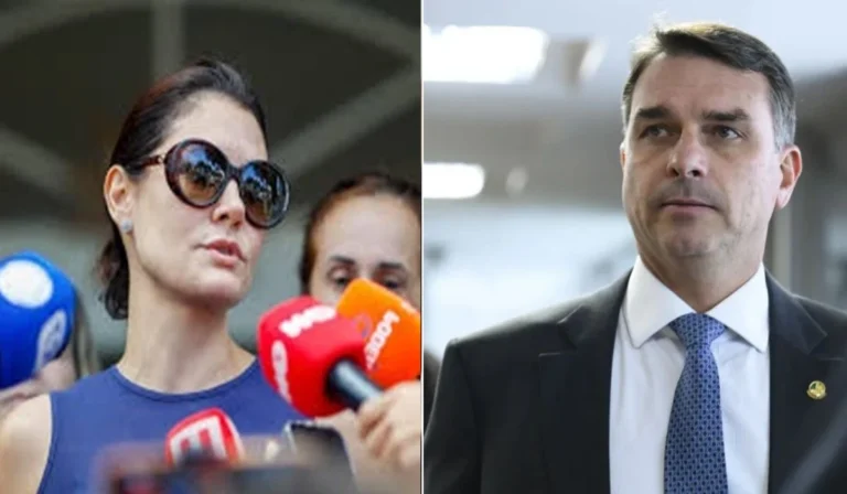 Michelle se manifesta sobre “racha” com Flávio Bolsonaro