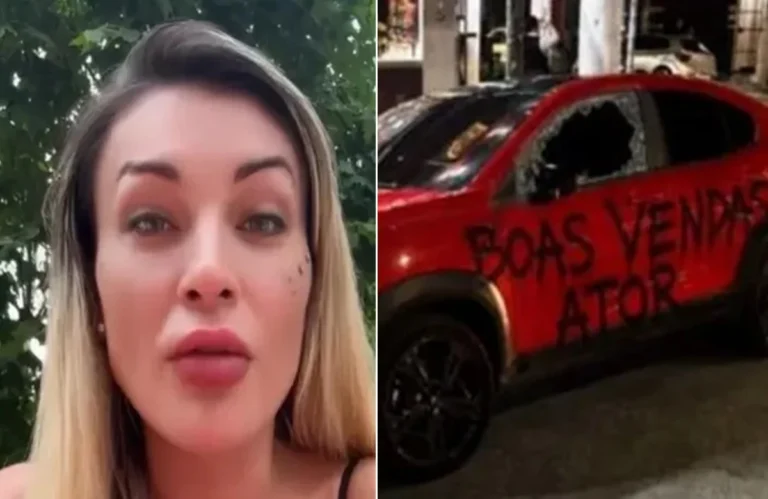 Andressa Urach surta, destrói carro e apartamento do ex e motivo deixa todos em choque