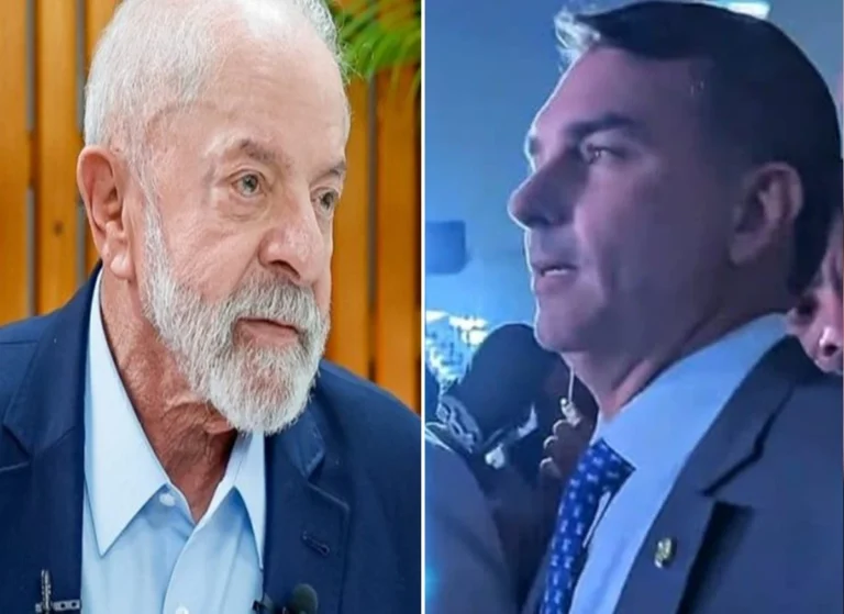 Flávio Bolsonaro é questionado sobre campanha e dispara: “Cadê o Lulinha?”