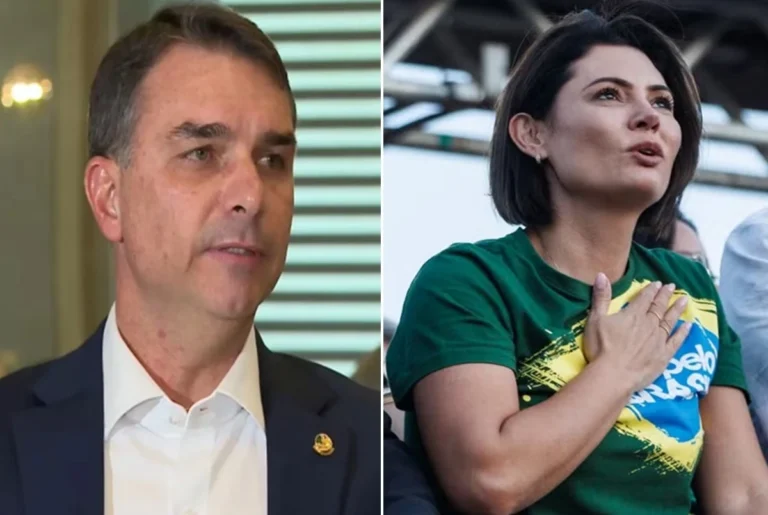 Michelle Bolsonaro vira “plano B” do PL caso candidatura de Flávio encontre obstáculos