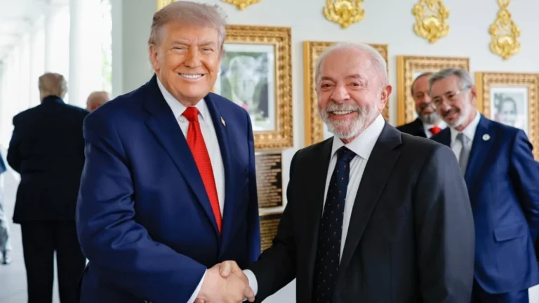 Trump reafirma bom relacionamento com Lula após encontro