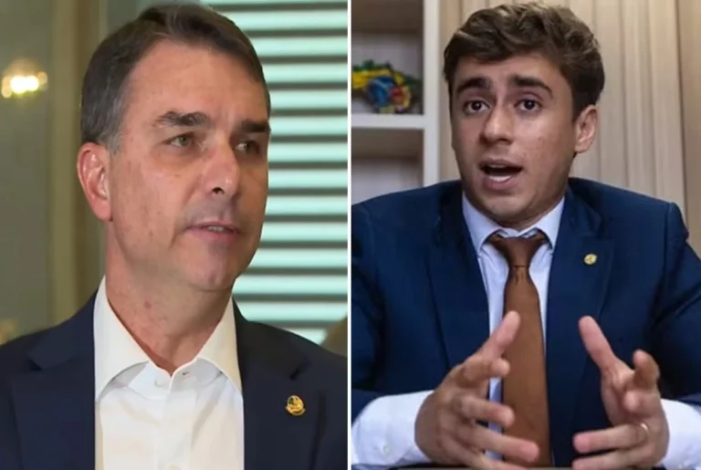 Declaração de Nikolas Ferreira sobre Flávio Bolsonaro e Vorcaro repercute fortemente