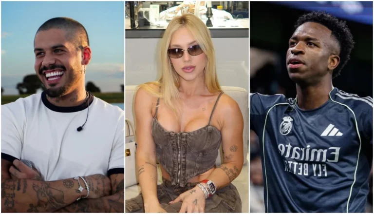 Comentário de Zé Felipe alfinetando Vini Jr. ganha quase 2 milhões de likes