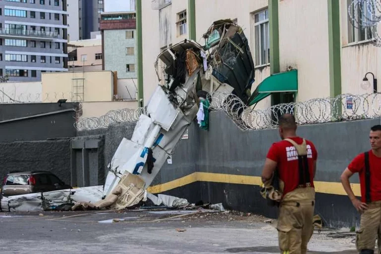 Morre terceira vítima de acidente aéreo em Belo Horizonte
