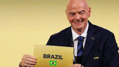 Infantino reage à vitória do Brasil na Copa do Mundo: 