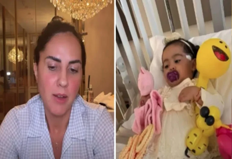 Filha caçula de Zezé é submetida a cirurgia urgente e Graciele faz forte relato