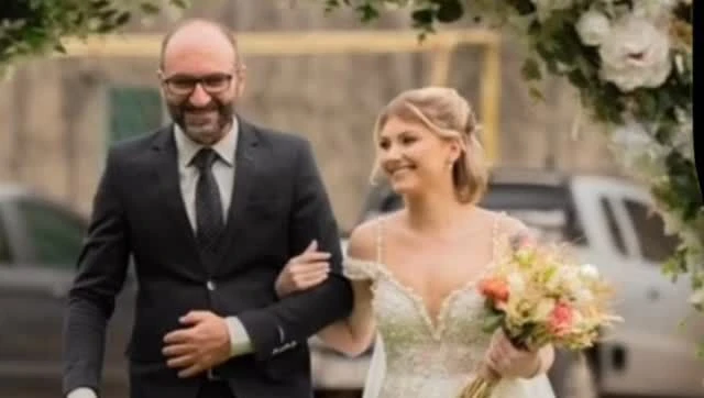 Pai de Isabel Veloso relembra casamento da filha após genro revelar noivado