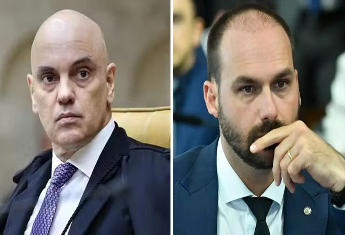 Moraes bate o martelo e toma decisão definitiva sobre julgamento de Eduardo Bolsonaro