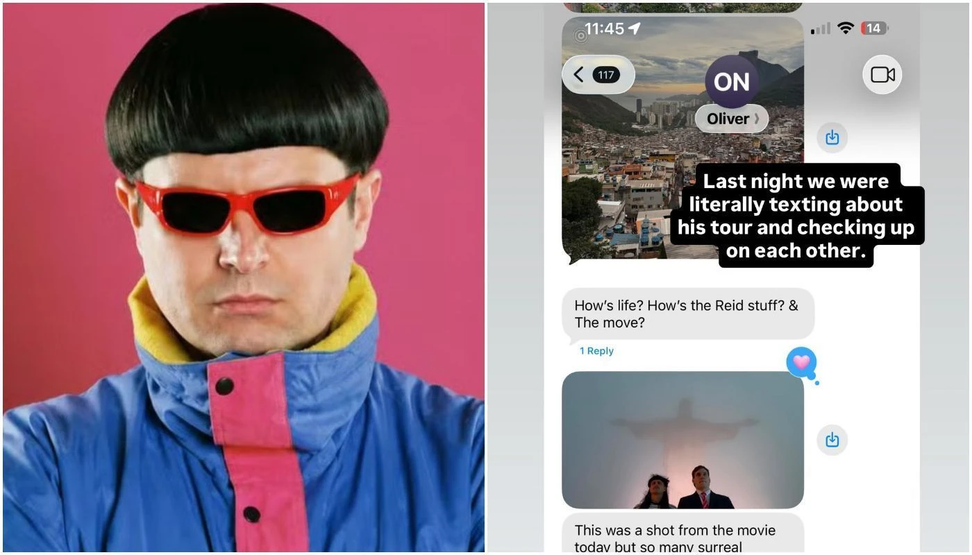 Produtor mostra conversa que teve com Oliver Tree um dia antes da morte