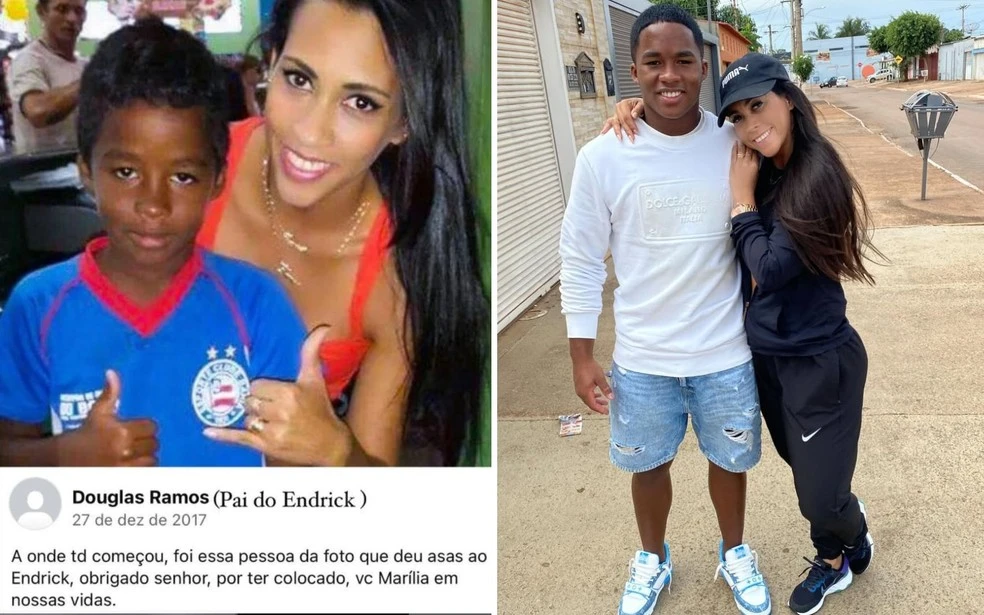 Técnica de Endrick relembra trajetória do jogador em escolinha de Goiás: 'Ele era destemido'
