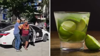 Homem é preso por vender caipirinhas por R$ 8 mil a francês em Copacabana