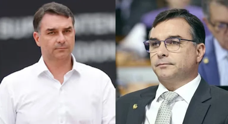 Flávio Bolsonaro quebra protocolo e desmente jornalista da Globo: “Canalha”
