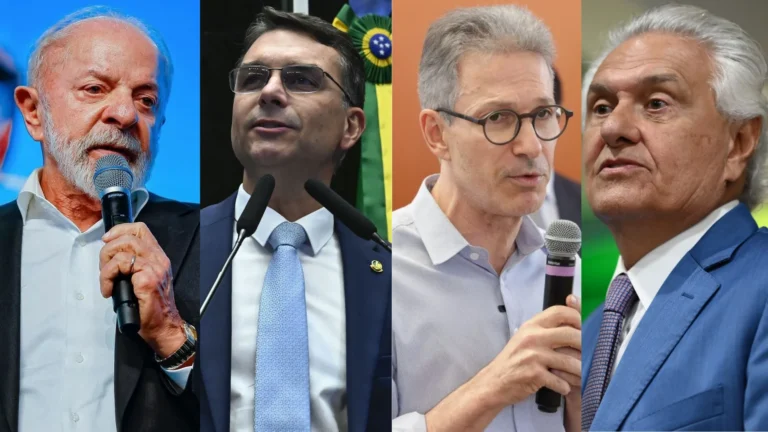 PoderData: Lula tem empate técnico com Flávio, Zema e Caiado no 2º turno