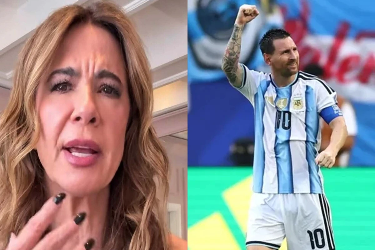 Luciana Gimenez quebra protocolo e revela ódio por Messi: 
