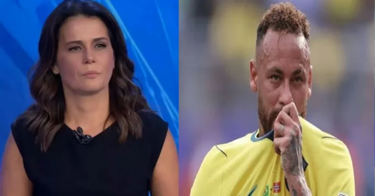Adriana Araújo paralisa o Jornal da Band e massacra Neymar