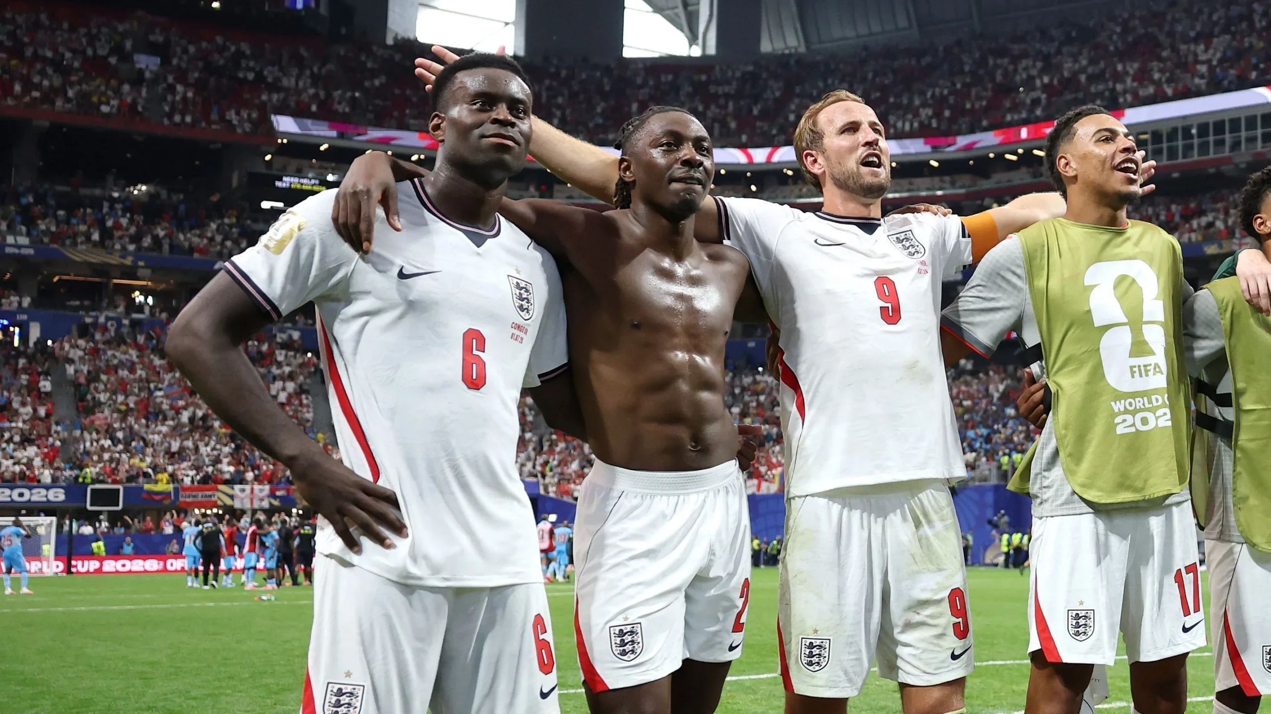 Inglaterra pode perder zagueiro titular contra Haaland nas quartas da Copa