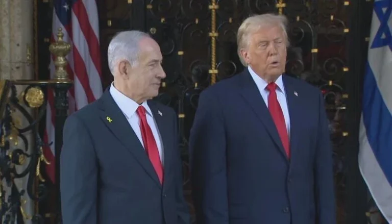 Trump diz que Netanyahu não será preso enquanto estiver nos EUA