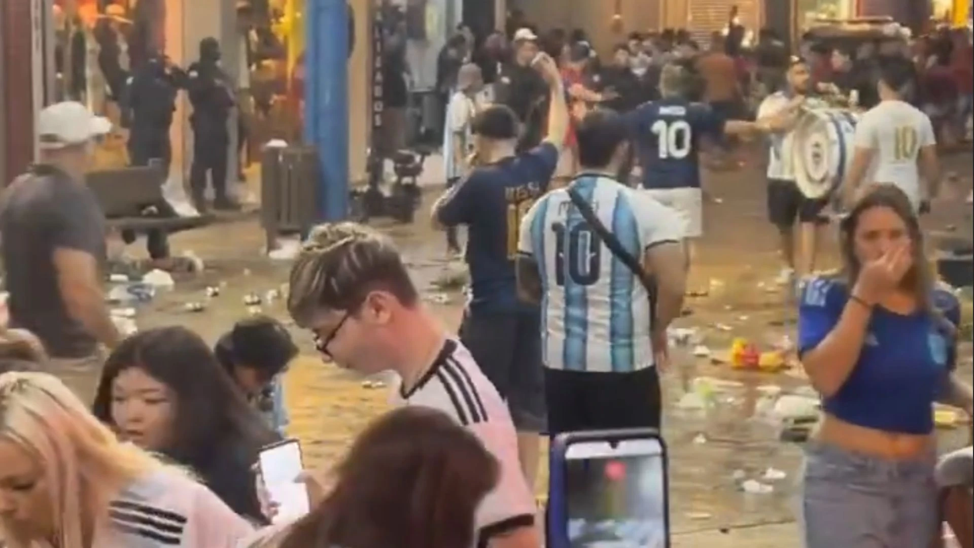 Final da Copa termina em tumulto e feridos em Balneário Camboriú (SC)