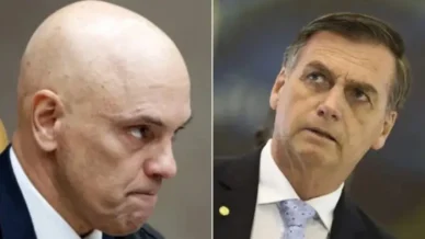 Alexandre de Moraes quebra protocolo e toma drástica medida contra Bolsonaro