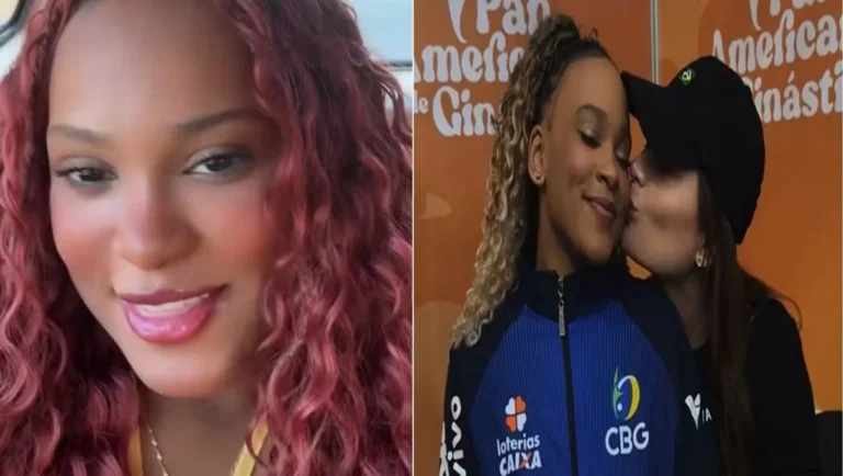Rebeca Andrade rompe o silêncio e assume namoro com mulher: “É tão mágico”