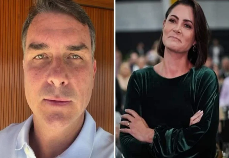 Vídeo: Flávio Bolsonaro levanta bandeira branca e faz apelo a Michelle