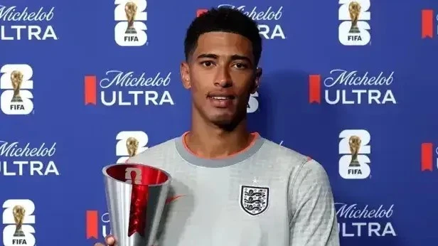 Jude Bellingham é eleito o melhor em campo na vitória da Inglaterra