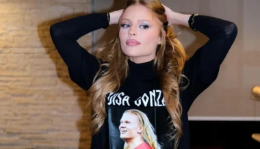 Luísa Sonza usa camisa com foto de Haaland e cita próximo jogo do Brasil