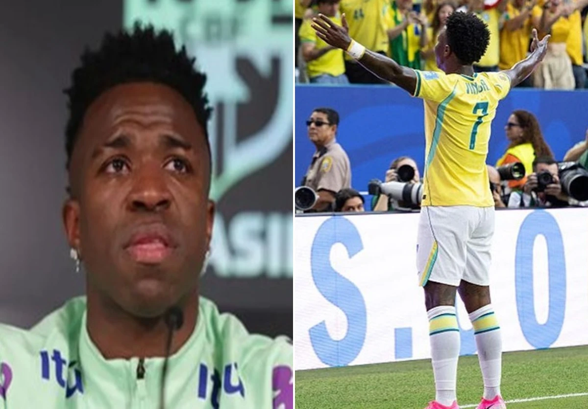 Vini Jr. faz pronunciamento após eliminação e comove a torcida