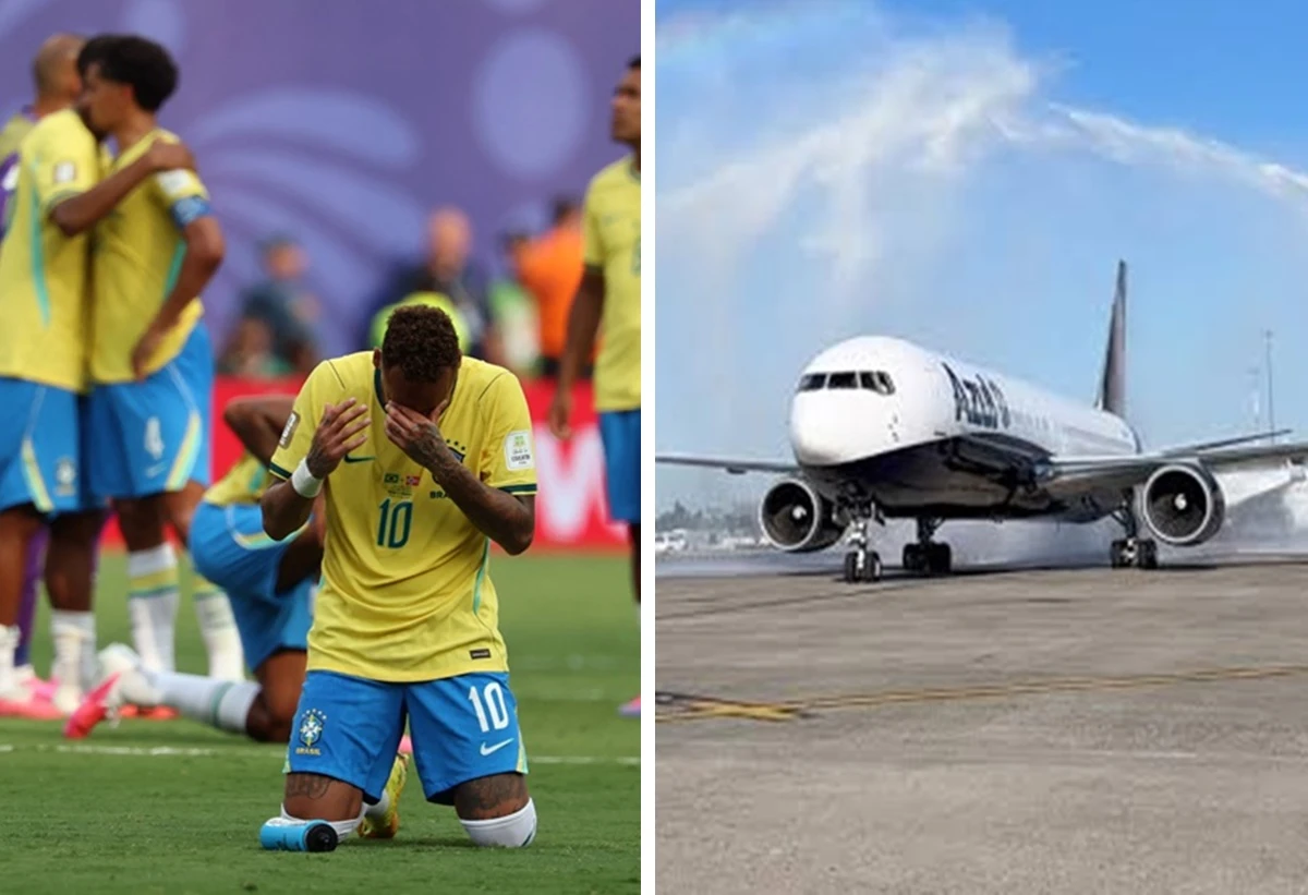 Avião da Seleção deixa os EUA com apenas um jogador a bordo; entenda o motivo