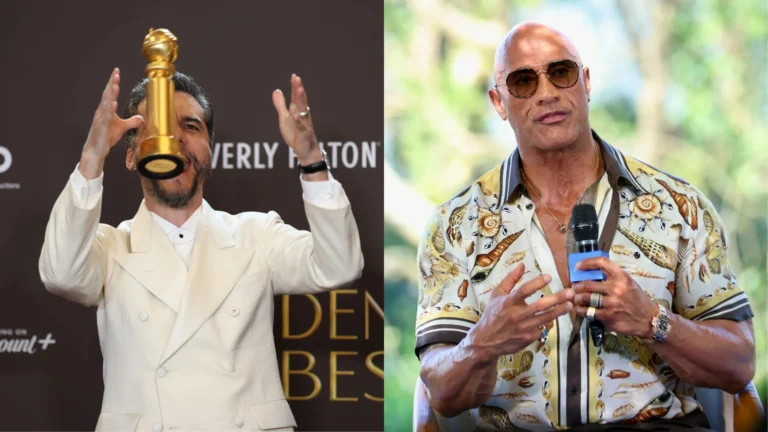 The Rock brinca sobre Wagner Moura: “Você roubou meu Globo de Ouro”