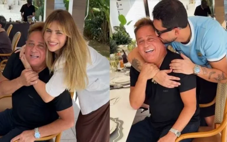 O que aconteceu? Leonardo comemora Dia dos Pais com apenas três filhos